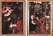 unknow artist, Adoration of the Shepherds and Adoration of the Magi
